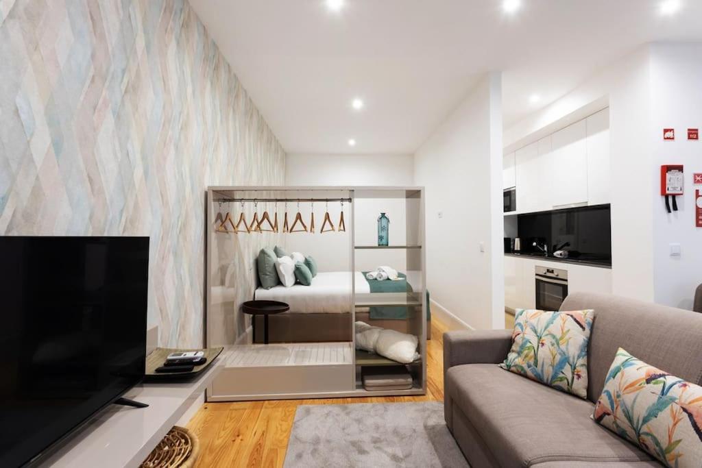 Sweet Porto Downtown Loft With Balcony Apartment ภายนอก รูปภาพ