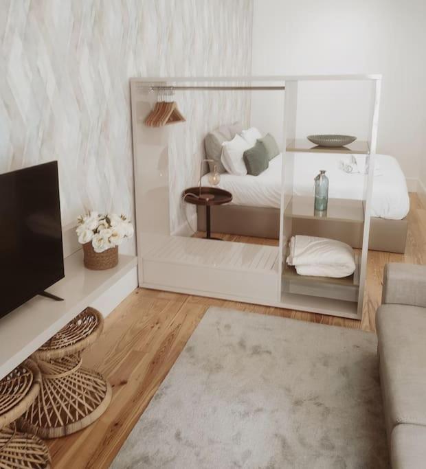 Sweet Porto Downtown Loft With Balcony Apartment ภายนอก รูปภาพ