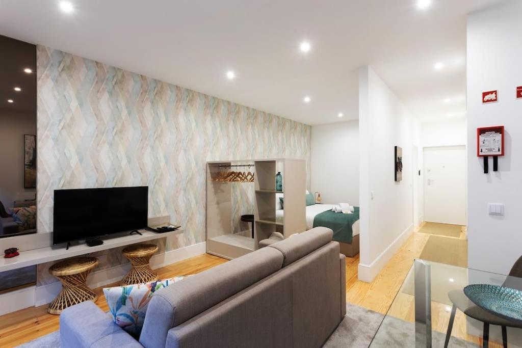 Sweet Porto Downtown Loft With Balcony Apartment ภายนอก รูปภาพ